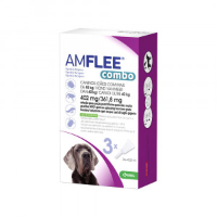 Amflee Combo Spot On 402 mg hond XL 40+ kg 2 x 3 pipetten