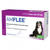 Amflee Spot On 402 mg hond XL 40+ kg 3 pipetten