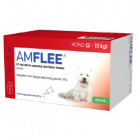 Amflee Spot On 67 mg hond S 2   10 kg 3 pipetten