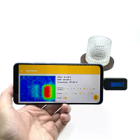 AMNVOLT MLX90640 Thermische Beeldsensor 32*24 Resolutie Plug and Play Android Versie Temperatuurmeet  en Beeldmodule