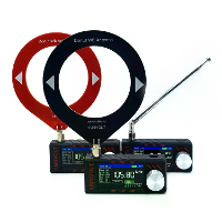 AMNVOLT SI4732 DSP Radio Ontvanger met HiZ Volle Band 1,9 Inch IPS Scherm Ondersteunt SSB USB LSB AM FM Modi Ingebouwde