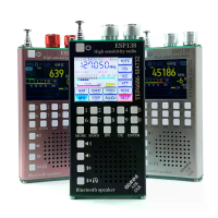 AMNVOLT SI4732 TEF6686 Dual systeem Full Band Radio ESP138 FM AM SSB Air Band Receiver + TEF6686 FM Receiver 2 in 1 Hand