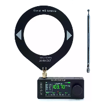 AMNVOLT V3S ATS Mini SI4732 Radio Alle Bandontvanger CNC Metaal DSP AM FM SSB LSB USB Hi Z Circuit