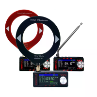 AMNVOLT V3S SI4732 DSP radioreceiver met HiZ volledig band 1,9 inch IPS scherm ondersteunt SSB USB LSB AM FM modi ingebo