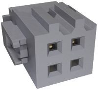Amphenol 71600 104LF Pinconnector 1 stuk(s)