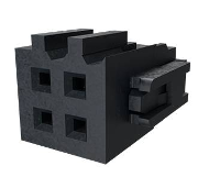 Amphenol 71600 124LF Pinconnector 1 stuk(s)