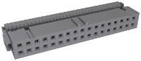 Amphenol 71600 134LF Pinconnector 1 stuk(s)