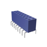 Amphenol 76342 315LF Female header (standaard) Inhoud: 1 stuk(s)