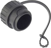 Amphenol C016 00V000 000 12 Ronde connector beschermkap Serie (ronde connectoren): C016 1 stuk(s)