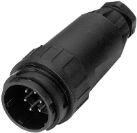 Amphenol C016 10I012 003 2 Ronde connector Stekker, recht Totaal aantal polen: 12 + PE Serie (ronde connectoren): C016 1 stuk(s)