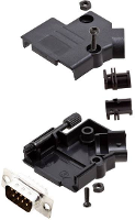 Amphenol L17D45PK P 15+L717SDA15P D sub male connectorset 45 ° Aantal polen: 15 Soldeerkelk 1 stuk(s)