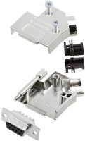 Amphenol L17D45ZK25+L77SDB25S D sub female connectorset 45 ° Aantal polen: 25 Soldeerkelk 1 stuk(s)