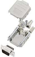 Amphenol L17DPPK09 M+L717DE09PST D sub male connectorset 180 ° Aantal polen: 9 Schroeven 1 stuk(s)