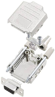 Amphenol L17DPPK25 M+L77HDB44S D sub female connectorset 180 ° Aantal polen: 44 Soldeerkelk 1 stuk(s)