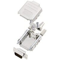Amphenol L17DPPK37 M+L717DE37P D sub male connectorset 180 ° Aantal polen: 37 Soldeerkelk 1 stuk(s)