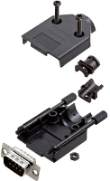 Amphenol L17DTPK P 25+L717SDB25P D sub male connectorset 180 ° Aantal polen: 25 Soldeerkelk 1 stuk(s)