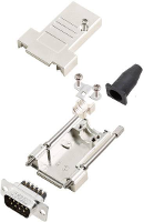 Amphenol L17DTSL09 RG LJS T+L717DE09PST D sub male connectorset 180 ° Aantal polen: 9 Schroeven 1 stuk(s)