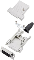 Amphenol L17DTSL09 RG LJS T+L77HDE15S D sub female connectorset 180 ° Aantal polen: 15 Soldeerkelk 1 stuk(s)