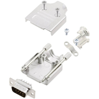 Amphenol L17MHDM15+L717SDA15P D sub male connectorset 180 ° Aantal polen: 15 Soldeerkelk 1 stuk(s)