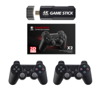 Ampown GD10 Retro TV Gameconsole 128G 4K 60fps HD HDMI uitvoer Ultra lage latentie TV Game Stick 2.4G Dual Handles Draag