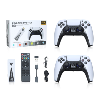 AMPoWn U10 64GB 10000+ Spellen 4K UHD Game Stick voor PSP PS1 N64 MD NEOGEO GBA CPS SFC IGS TV Game Conosle met Draadloz