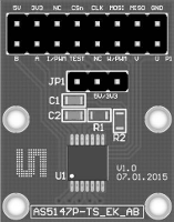 AMS AS5147P TS_EK_AB Development board 1 stuk(s)