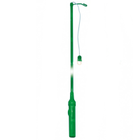 Lampionstokje groen met knipperlichtjes 40 cm