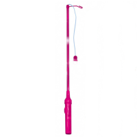 Lampionstokje roze met knipperlichtjes 40 cm