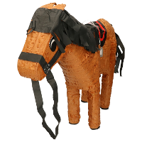 Pinata paard   bruin   53 cm   paarden pinata   verjaardag   kinderfeestje