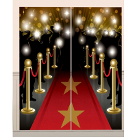 Scene Setter hollywood thema  82 x 165 cm  plastic   wandversiering  muurdecoratie  poster