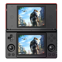 ANBERNIC RG DS Dual Screen Android 14 Handheld Game Console 4 Inch IPS Touchscreen 4000mAh Batterij Multiplayer Retro Ga