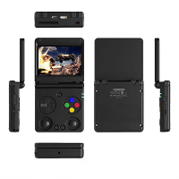 ANBERNIC RG34XXSP 64G Flip Retro Handheld Gameconsole 3.4 Inch IPS Display Quad core Ondersteuning 5G WiFi & bluetooth 4