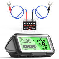 ANCEL BM200 PRO 12V LED autobatterijtester Monitor Head Up Weergave Waterdicht SOH SOC Opladen Batterijcapaciteit Analyz