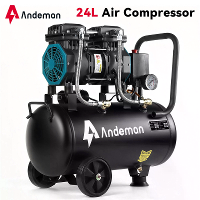 Andeman 1200H 24 luchtcompressor,olie vrij,stil,laag frequentie 230V,50HZ,24L,150W,op maat gemaakt model,hoge efficiënti