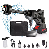 Andeman 3.0AH Borstelloze Auto Wasmachine Water Spuiter Wasmachine 800psi 1.5GPM 6 in 1 Spuitmond