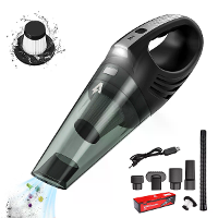 Andeman 6000Pa 120W Draagbare Auto Draadloze Stofzuiger Oplaadbaar Nat Droog Stofzuiger Voor Auto Thuis Schoonmaken