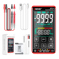 ANENG 621A 9999 Telt Auto Bereik Volledig Scherm Touch Smarte Digitale Multimeter Oplaadbaar DC/AC Spanning Stroom Teste