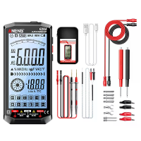 ANENG 628A Multimeter Tester 6000 Telwaarheid RMS Digitale Oplaadbare AC DC Spanning Stroom Capaciteit Weerstand NCV Aut