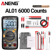 ANENG AL01 Draagbare digitale multimeter Hoge precisie Spanning Stroom Weerstand Capaciteit Frequentie Temperatuur Teste