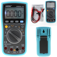 Aneng An860b+ Backlight Digital Multimeter Ac/dc Current Voltage Resistance Frequency Temperature ℃/℉ Tester