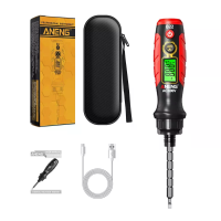 ANENG B22 Spannings Teststift Schraubendreher Digitale oplaadbare contactmeting Dual Color Display Tweeweg ratel Phillip