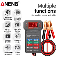 ANENG BT 172 12V Digitale Accutester Accu indicator met Krokodilclip LED Accustatusindicator Motor naar OL