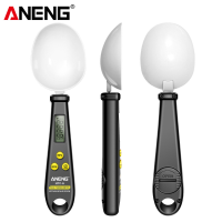 ANENG HTC 6 Multifunctionele Keukentool Elektronische Weeglepel met Geïntegreerde Voedselthermometer Nauwkeurige Gram/Ou