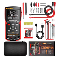 ANENG LM06 LCR Meter Hoge Precisie Capaciteit Inductantie Weerstand Tester 2,8 Inch TFT scherm Draagbaar Oplaadbaar 100K