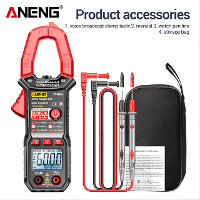 ANENG PN104 Klemmeter Wisselstroom Stemuitzending Multimeter Wisselstroom Gelijkstroom Spanningstester Auto Ampère Hz Ca