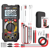ANENG SZ15 oplaadbare digitale multimeter 2000 tellingen AC/DC spanning 20A stroom, weerstand, capaciteit, diode, hFE, c