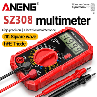 ANENG SZ308 Digitale Multimeter Handheld AC/DC Spanning Stroom Weerstand Ammeter met Diode Wave Output HFE Transistor me