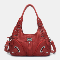Vrouwen waterdichte anti diefstal multi pocket crossbody tas schoudertas handtas