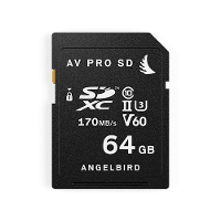 Angelbird V60 SDXC kaart 64 GB Class 10, UHS II, UHS Class 3, v60 Video Speed Class