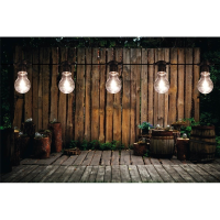 Anna's Collection Lichtsnoer feestlampjes   warm wit   LED   tuin/buiten   10 meter   party